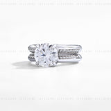 3.0 CT Double Channel Ring