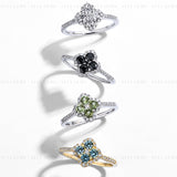 Vintage Four Leaf Clover Ring