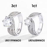 Luxury Moissanite Rings