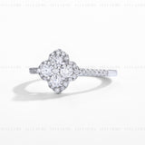 Vintage Four Leaf Clover Ring