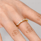 Round Baguette Ring
