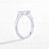 1 CT Marquise Moissanite Ring