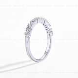 Round Baguette Ring
