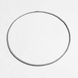 New Style Graduated Tennis Necklace 2-3MM