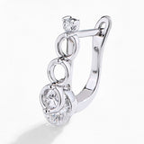 18K Classic Round Huggie Earrings