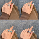 Colored Gemstone Ring