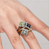 Vintage Four Leaf Clover Ring