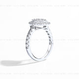 2CT Pear Engagement Ring