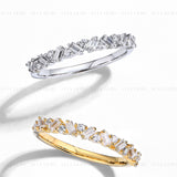 Round Baguette Ring