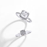 18K Brilliant Engagemnet Ring