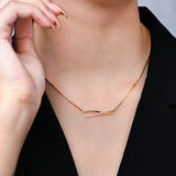 Infinity Symbol Moissanite Necklace