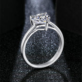 Heart Moissanite Ring
