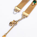 Green Nano Bead Bracelet