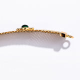 Green Nano Bead Bracelet