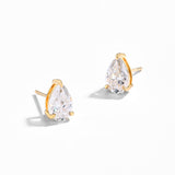 1.5 CT Pear Moissanite Earrings