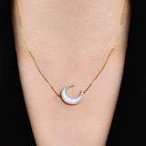 Moon Charming Necklace