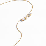 Emerald Bar Necklace