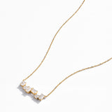 Emerald Bar Necklace