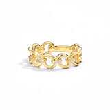 Cuban Moissanite Ring