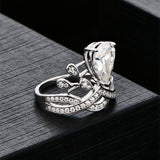 2.0CT Crown Engagement Ring