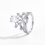 2.0CT Crown Engagement Ring