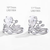 2.0CT Crown Engagement Ring