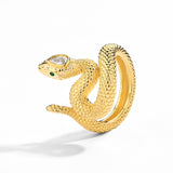 Snake Moissanite Ring