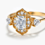 18K Engagemnet Wedding Jewelry