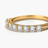 Stackable Round Eternity Ring