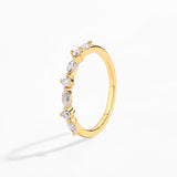 Delicate Moissanite Engagement Ring