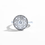 Moissanite Mosaic Rings