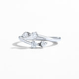 Mini Moissanite Adjustable Ring