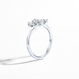 Mini Moissanite Adjustable Ring