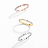 Eternity Mini Moissanite Ring