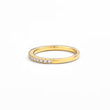 Eternity Mini Moissanite Ring