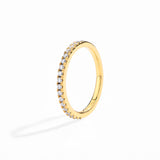 Eternity Mini Moissanite Ring