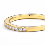 Eternity Mini Moissanite Ring