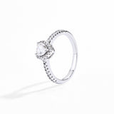Heart Cut Engagement Ring