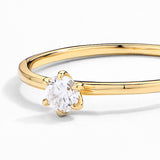 Thin Stackable Ring