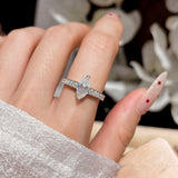 1CT Marquise Moissanite Ring