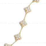 Luxury Four Leaf Lucky Bracelet