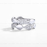 Luxury Tulip Wedding Band