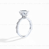 Brilliant Moissanite Ring Set