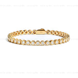 3.0MM Bezel Tennis Bracelet