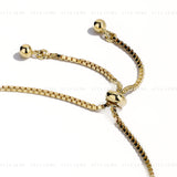 Moissanite Four Leaf Flex Bracelet