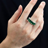 LAB EMERALD ETERNTTY BAND RING