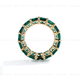 LAB EMERALD ETERNTTY BAND RING