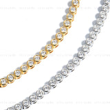 3.0MM Bezel Tennis Bracelet