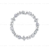 Luxury Fancy Full Moissanite Bracelet