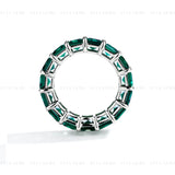 LAB EMERALD ETERNTTY BAND RING